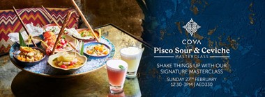 Pisco Sour & Ceviche Masterclass @ COYA