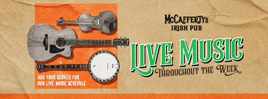 Live Music @ McCafferty’s Irish Pub 