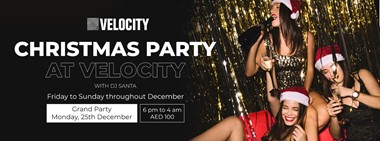Christmas Party with DJ Santa @ Velocity