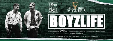 Boyzlife Band Live @ The Irish Vicker's