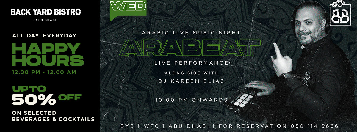 Arabeat – Arabic DJ Night @ BYB 