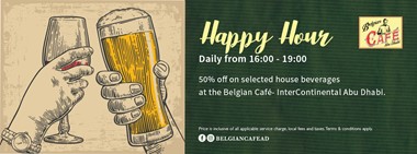 Happy Hour @ Belgian Café     