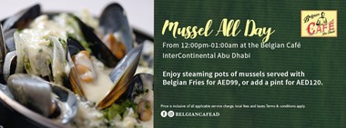 Mussel All Day @ Belgian Café       