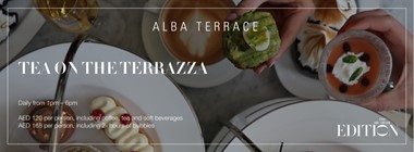 Tea On The Terrazza @ Alba Terrace       