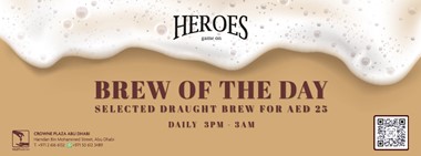 Brew Of The Day @ Heroes 