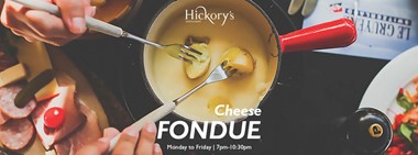 Cheese Fondue @ Hickory’s Restaurant  