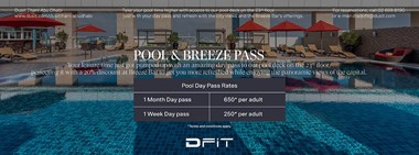 Pool & Breeze Pass Offer @ Dusit Thani 