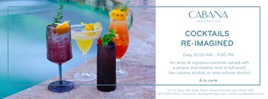 Cocktails Reimagined @ Cabana Beach Bar & Grill  
