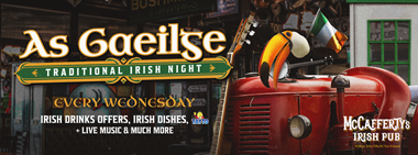 Traditional Irish Night @ McCafferty’s Irish Pub  
