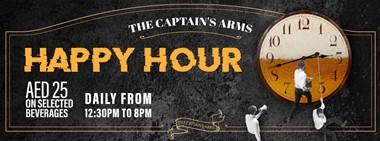 Happy Hour @ The Captain's Arms
