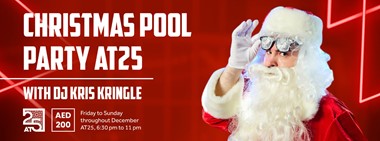 Christmas Pool Party with DJ Kris Kringle AT25 