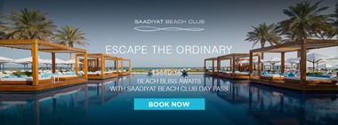 Day Pass @ Saadiyat Beach Club 