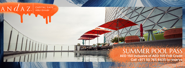 Beat the Heat with Andaz Summer Pool Pass 