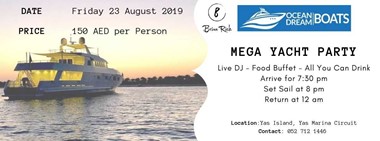Mega Yacht Party @ Ocean Dream