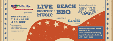Live Country Music & Beach BBQ @ Beach Rotana Abu Dhabi