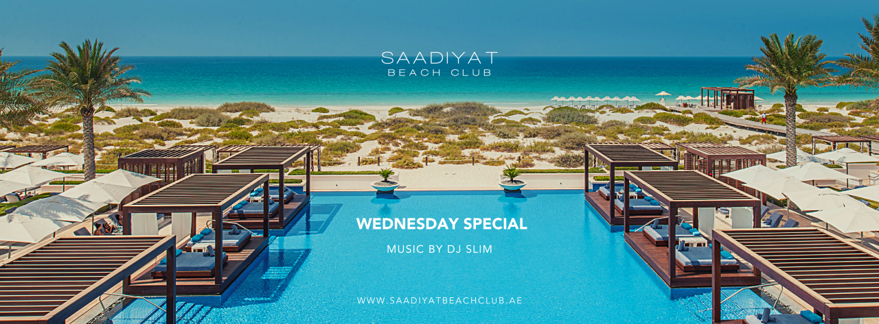 Wednesday Special @ Saadiyat Beach Club