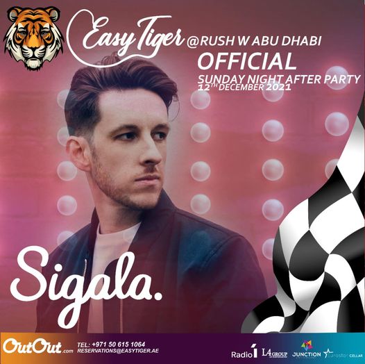 Sigala Live Abu Dhabi F1