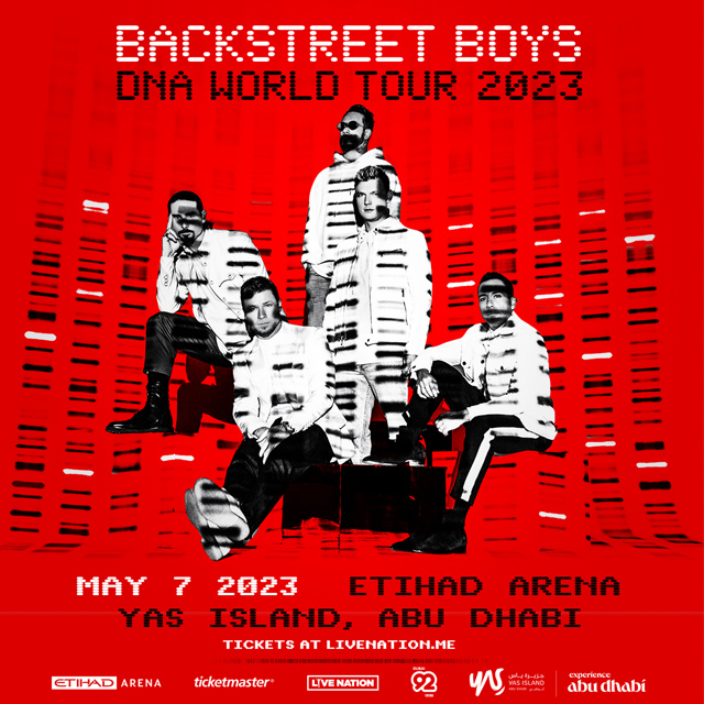 Backstreet Boys DNA Tour Abu Dhabi 2023